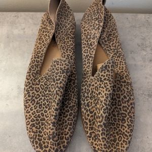 Lucky Brand Cahill Leopard Print Loafers